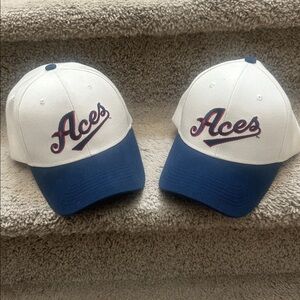 BOGO Reno Aces White and Blue Baseball Caps!